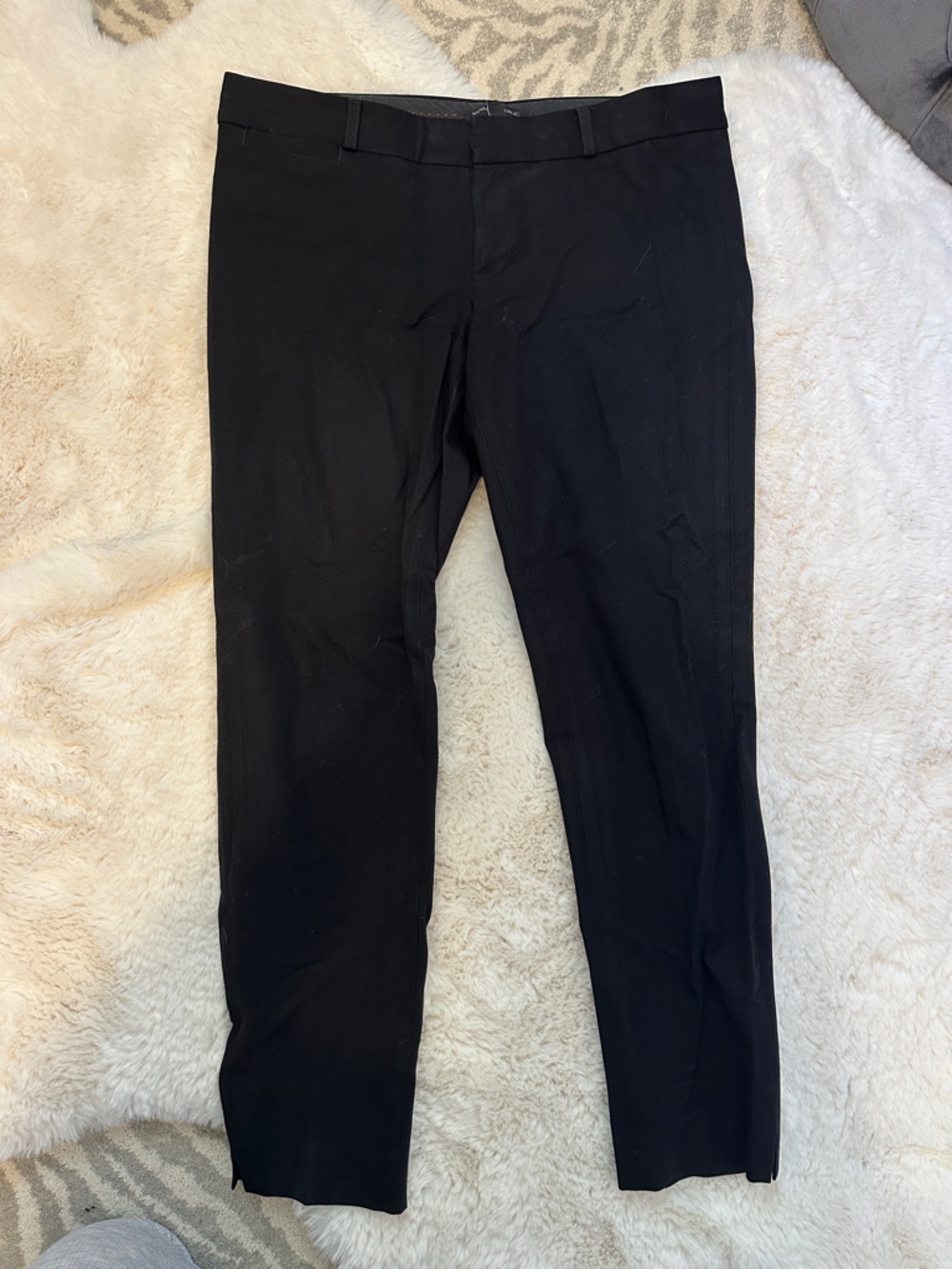 Banana Republic Sloan fit skinny trousers, black, size 6
